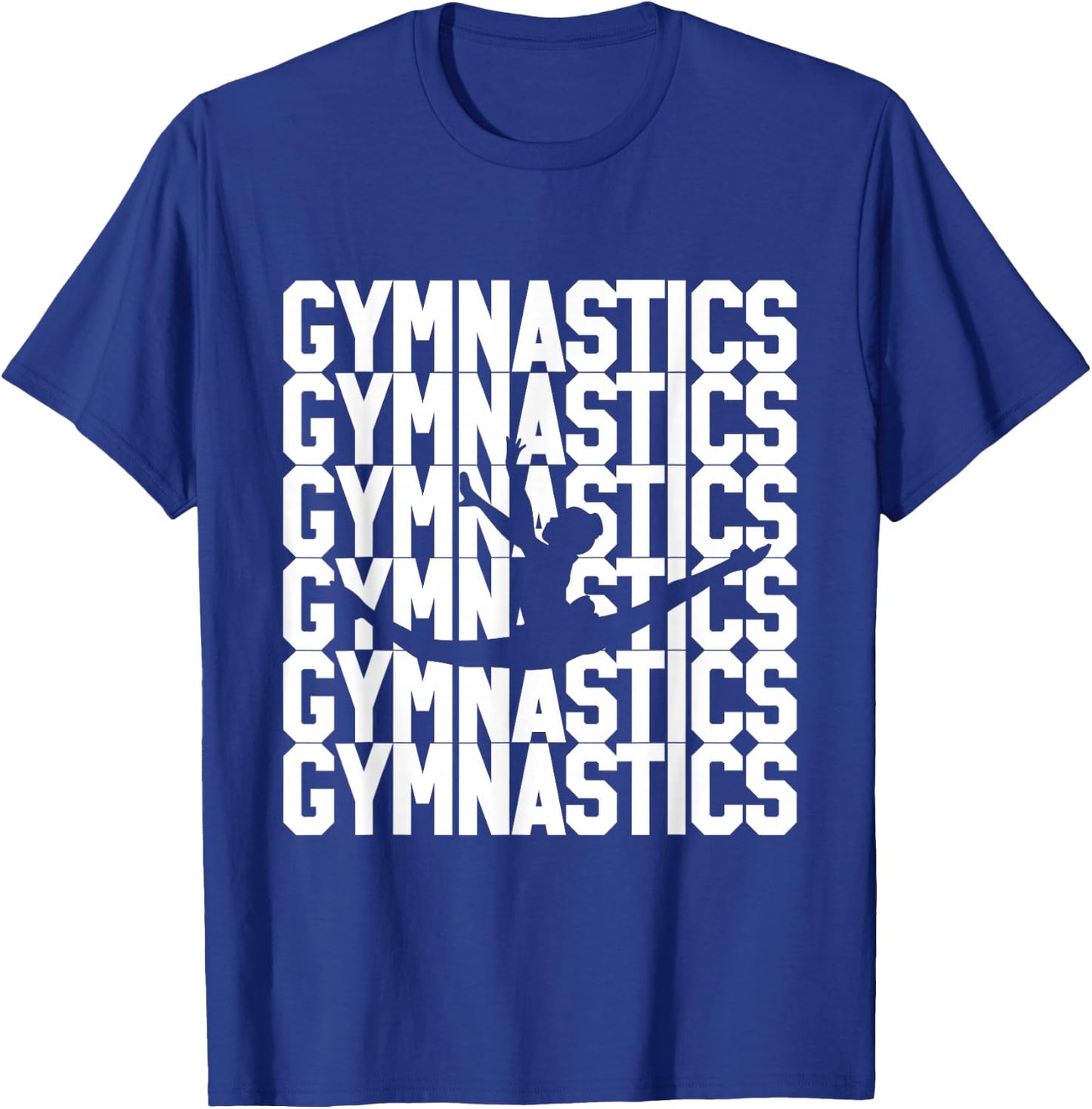 Gymnastics Shirt Men Women Boys Girls Gymnast Dance Gift T-Shirt - T-Shirt | Royal
