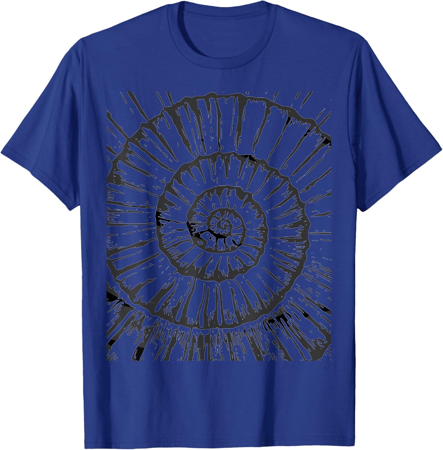 Ammonite Fossil Super Cool Extreme Closeup Design T-Shirt - T-Shirt | Royal