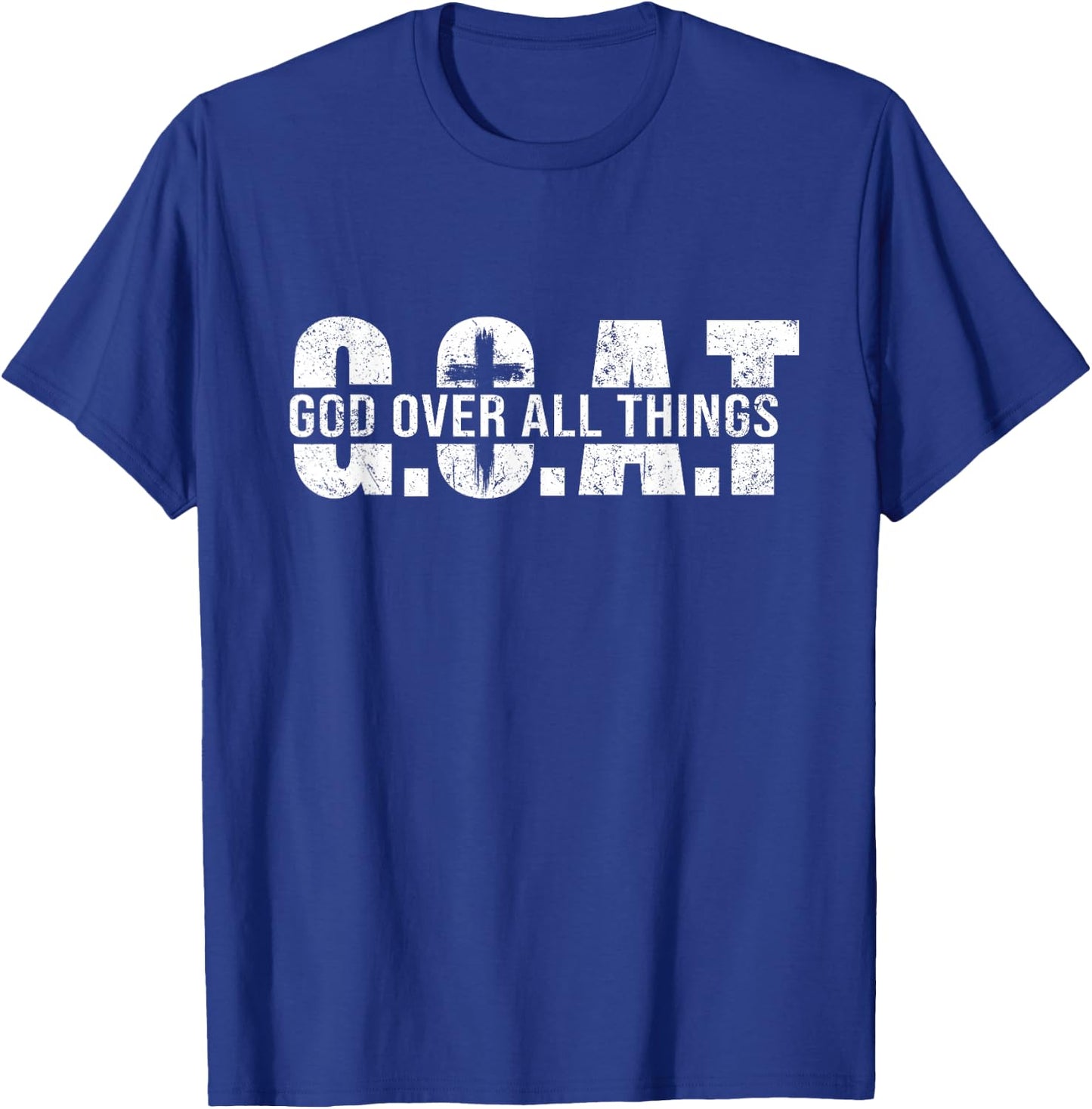 Goat God Over All Things T-Shirt - T-Shirt | Royal