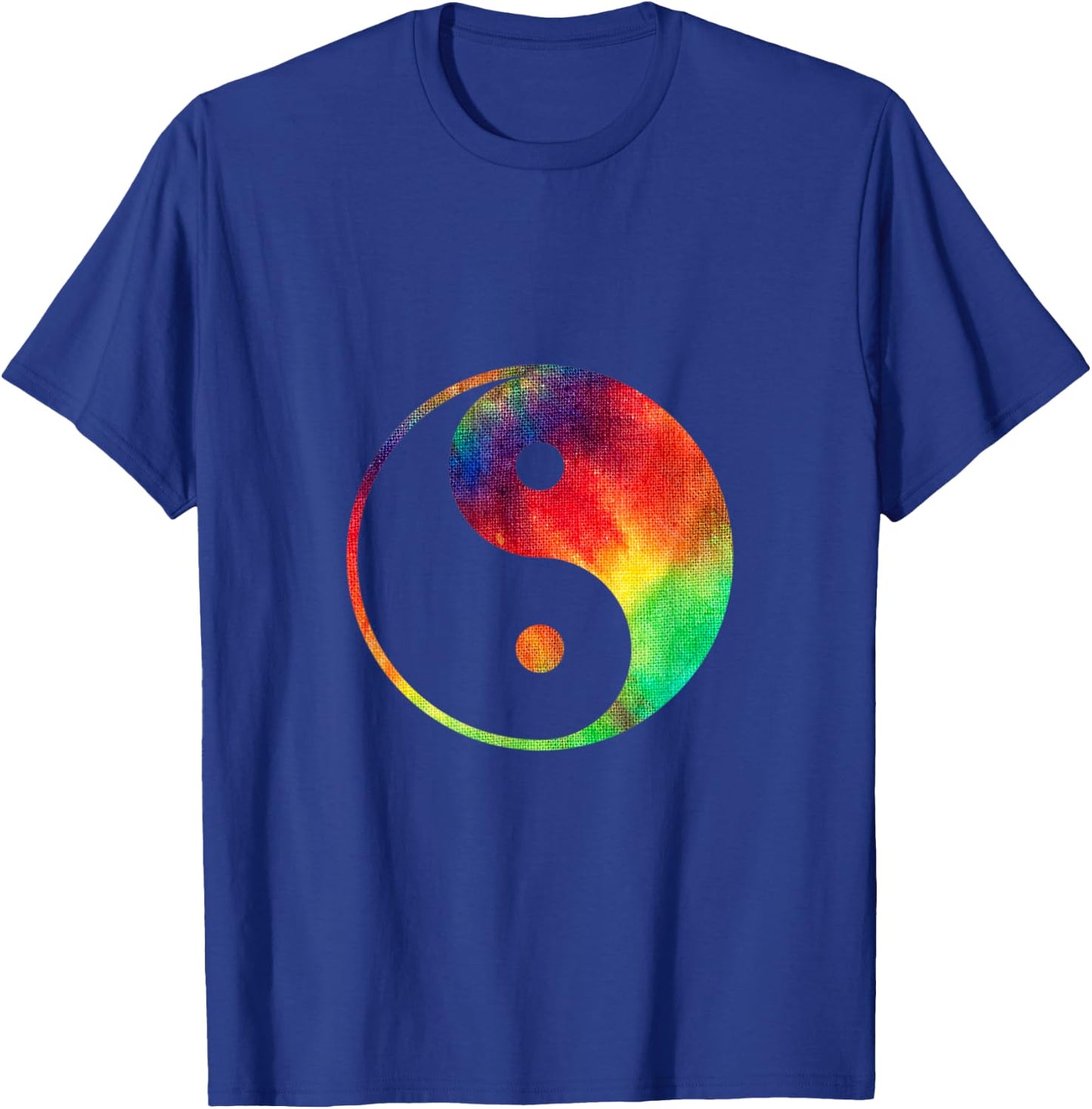 Tie Dye Yin Yang Tie Dyed Peace Symbol Inner Peace T Shirt T-Shirt - T-Shirt | Royal