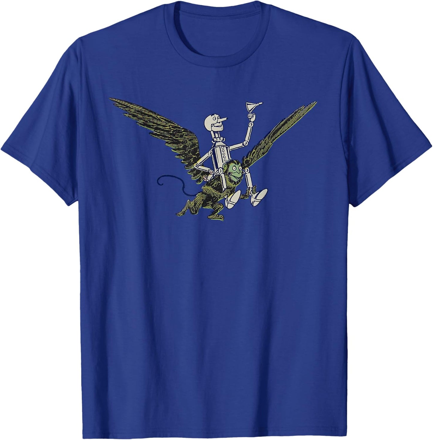 The Wizard Of Oz - Flying Monkey Tin Man Shirt T-Shirt - T-Shirt | Royal