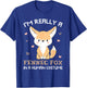 I'm Really A Fennec Fox In A Human Costume Funny Gift T-Shirt - T-Shirt | Royal