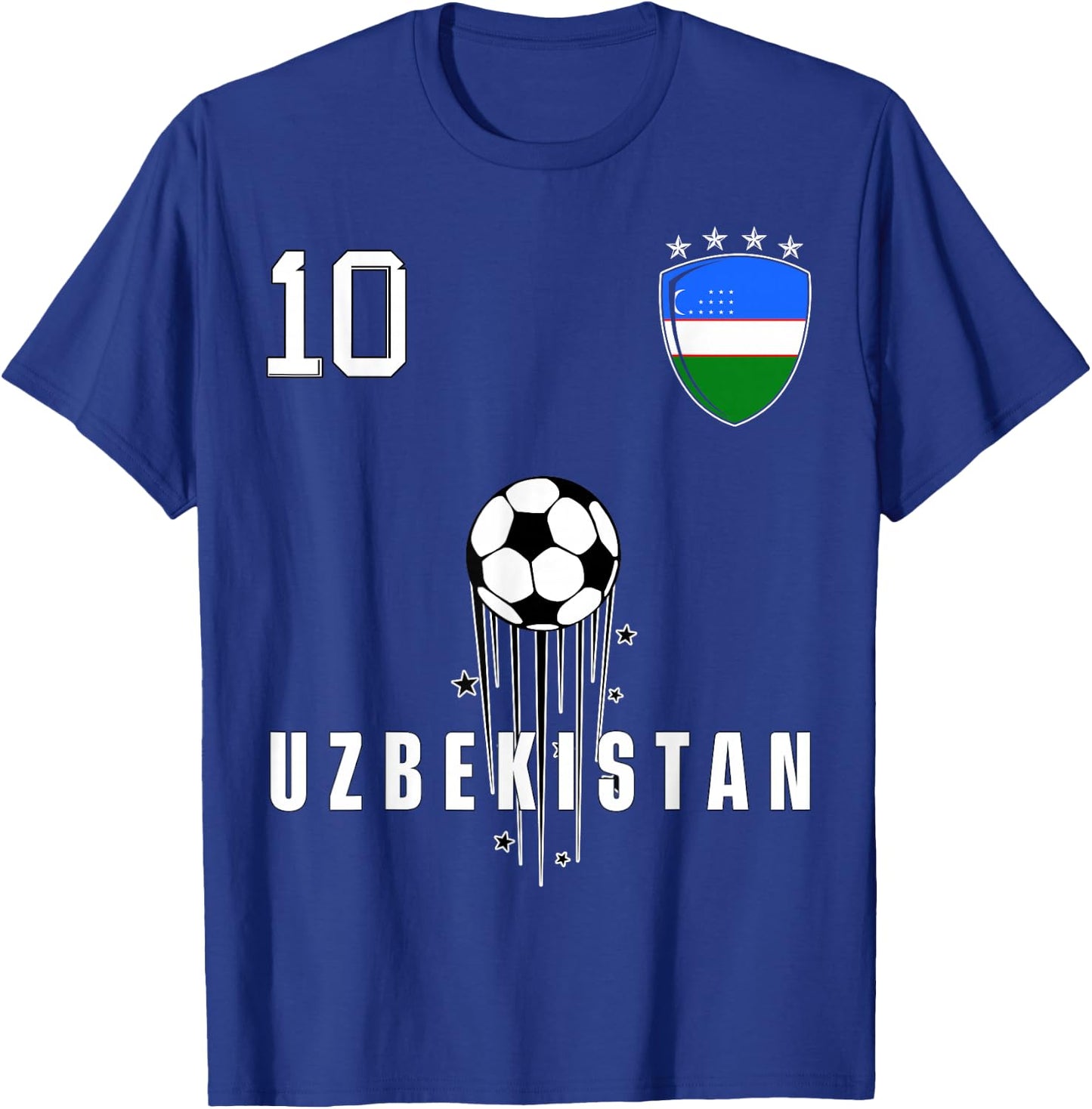 Uzbekistan Flag Uzbekistani Pride Lovers T-Shirt - T-Shirt | Royal