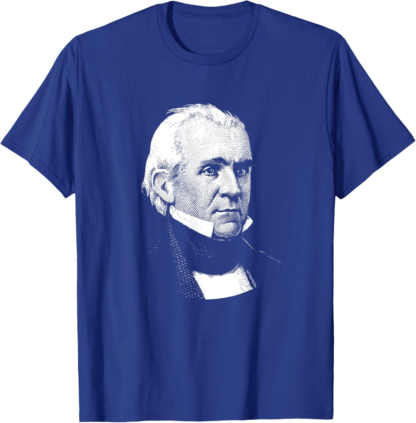 James K. Polk T-Shirt - T-Shirt | Royal