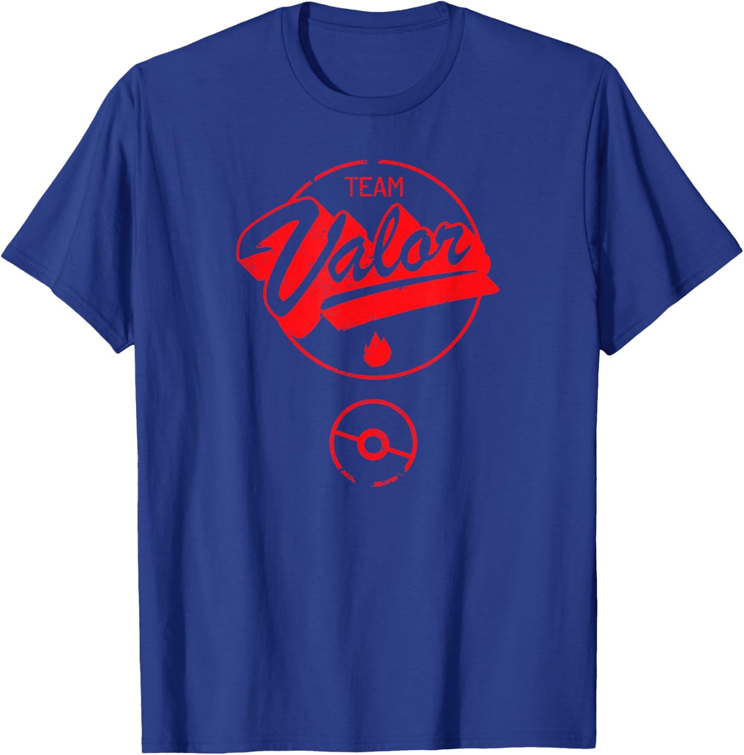 Valor Team - Video Game - Large Slate T-Shirt - T-Shirt | Royal