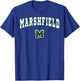Marshfield High School Rams T-Shirt - T-Shirt | Royal