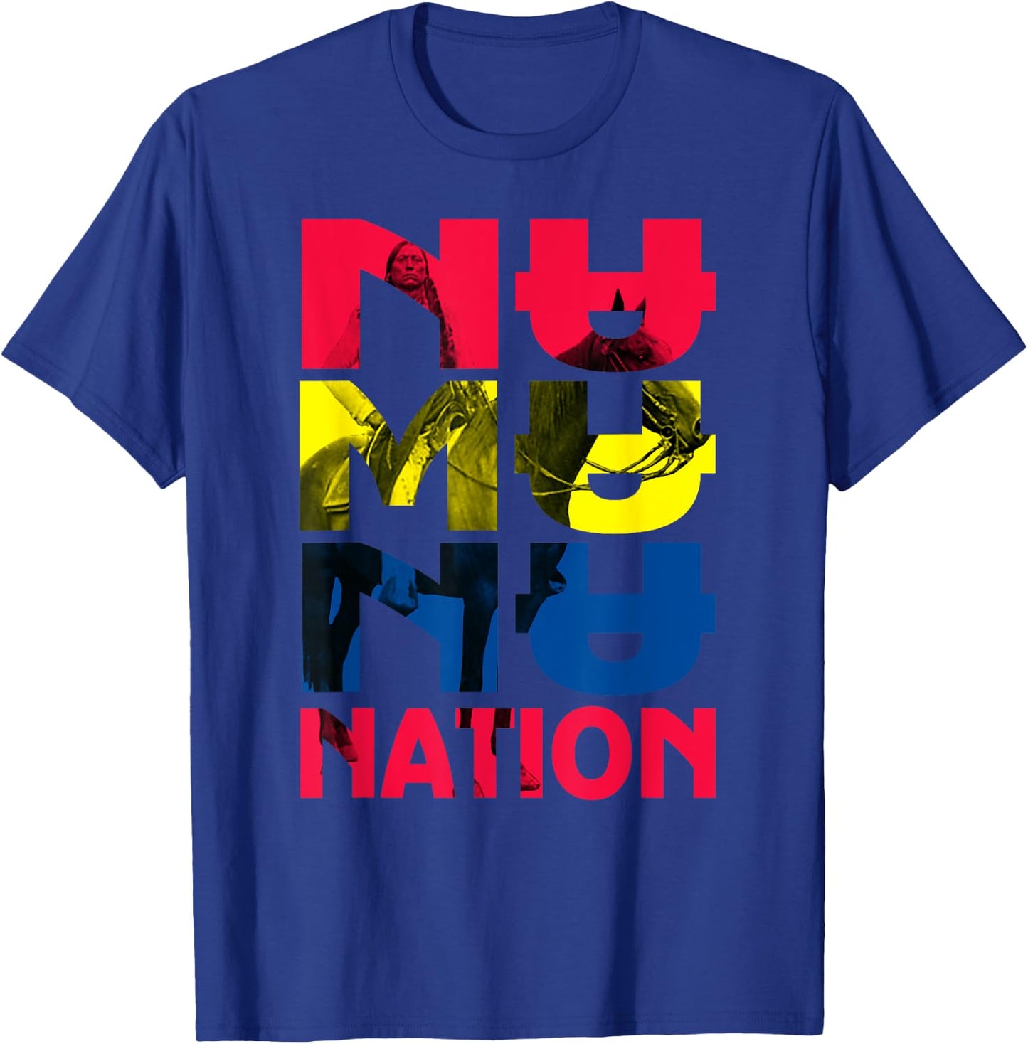 Numunu Quanah Parker T-Shirt - T-Shirt | Royal
