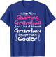 Quilt Shirts Quilting Grandma Yarn Women Hobby Quilter T-Shirt - T-Shirt | Royal