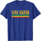 Wah Gwaan Funny Jamaica jamaican Colors Rasta Reggae T-Shirt - T-Shirt | Royal