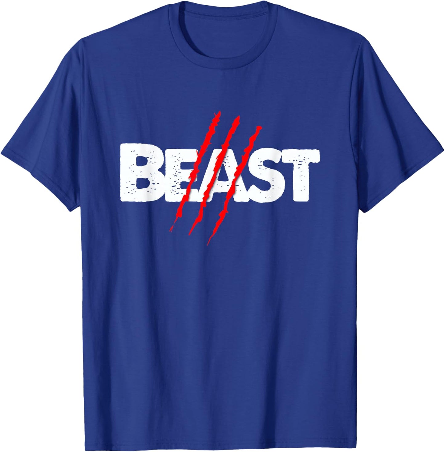 Beast Scratch T-Shirt - T-Shirt | Royal