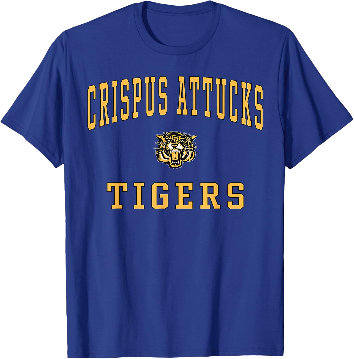 Crispus Attucks High School Tigers T-Shirt - T-Shirt | Royal