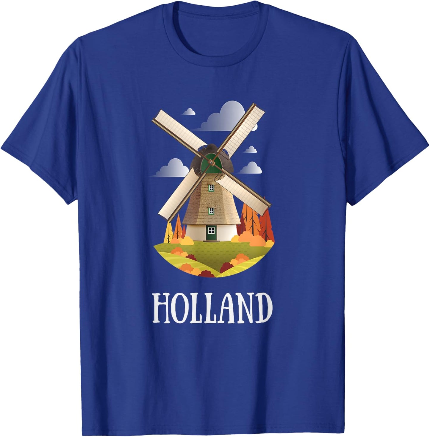 Windmill Shirt | Dutch Holiday in Holland T-Shirt - T-Shirt | Royal