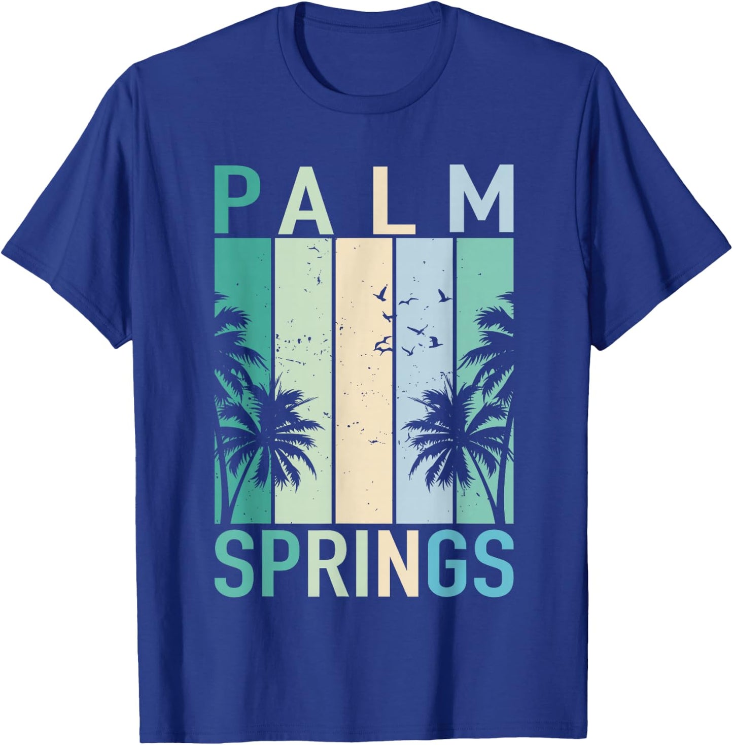 Vintage Palm Springs California Ca Vacation Souvenir Gifts T-Shirt - T-Shirt | Royal