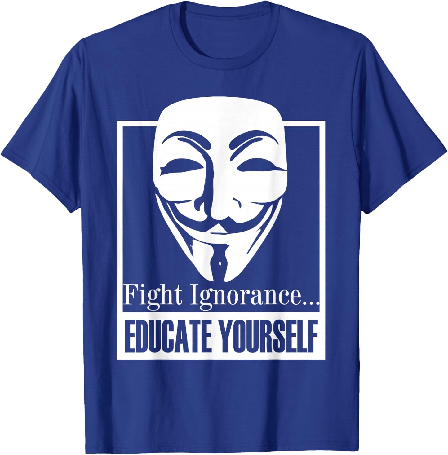 We Are Anonymous Shirt Gifts Hacker Coding Shirt Programmer T-Shirt - T-Shirt | Royal