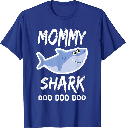 Pinkfong Mommy Shark Official T-Shirt - T-Shirt | Royal