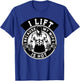 I Lift Because My Wife Is Hot Husband Gift T-Shirt - T-Shirt | Royal