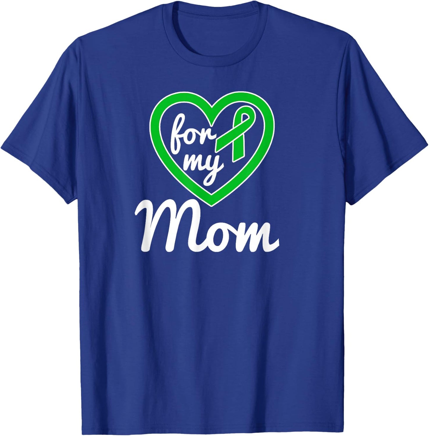Gallbladder Cancer Shirt For Mom Awareness Ribbon T Shirt T-Shirt - T-Shirt | Royal