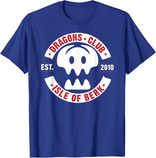 How to Train Your Dragon 3 Dragon Club T-Shirt - T-Shirt | Royal