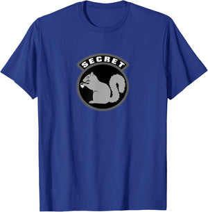 Secret Squirrel Military Intelligence USAF Patch T-Shirt - T-Shirt | Royal