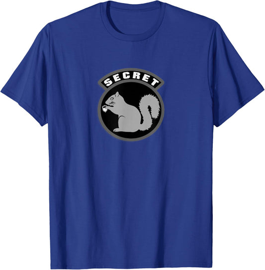 Secret Squirrel Military Intelligence USAF Patch T-Shirt - T-Shirt | Royal