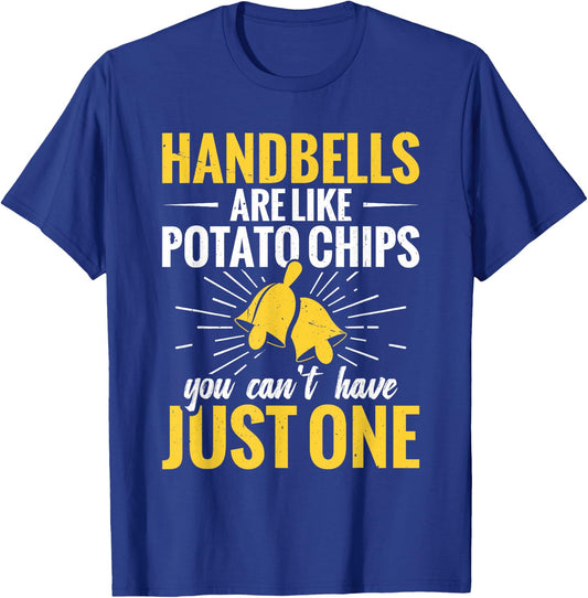 Handbells Player Brass Musician Church Handbell Choir T-Shirt - T-Shirt | Royal