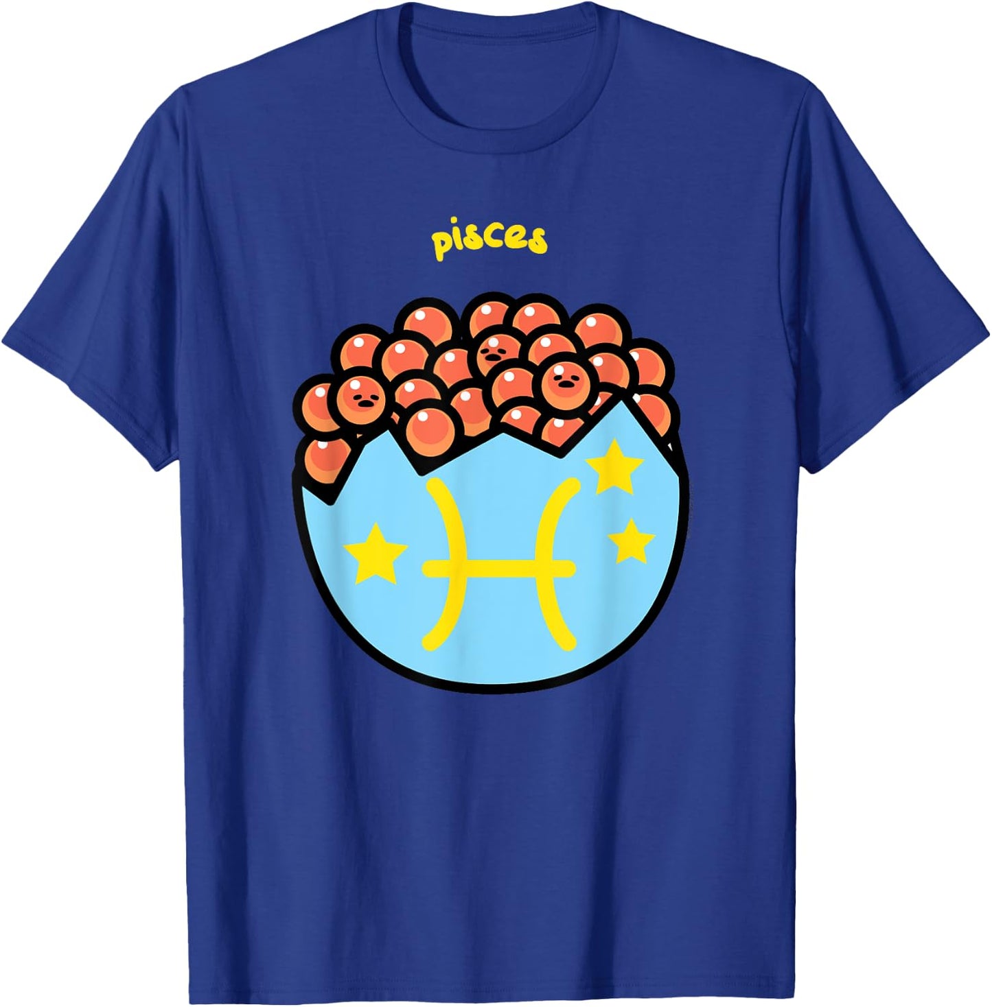 Gudetama Zodiac Pisces Shirt T-Shirt - T-Shirt | Royal