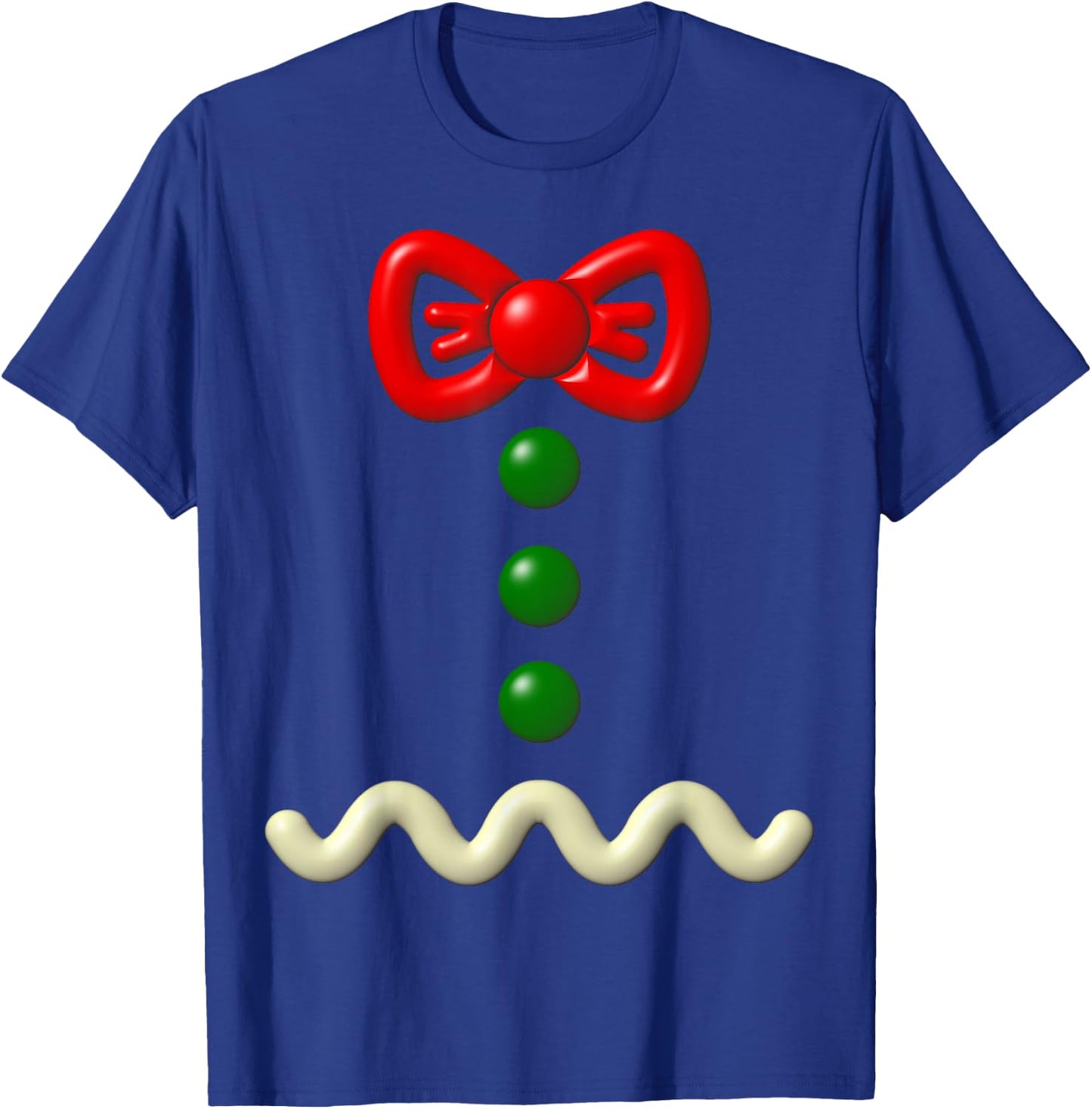 Funny Gingerbread Man Costume Halloween Gift T-Shirt - T-Shirt | Royal