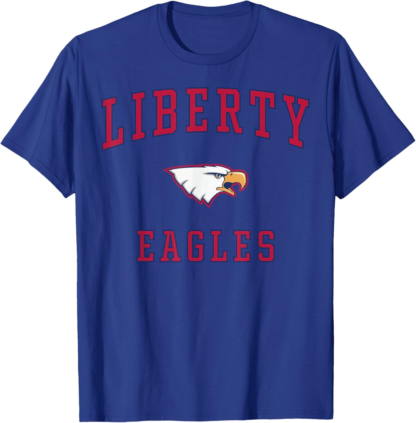 Liberty High School Eagles T-Shirt - T-Shirt | Royal