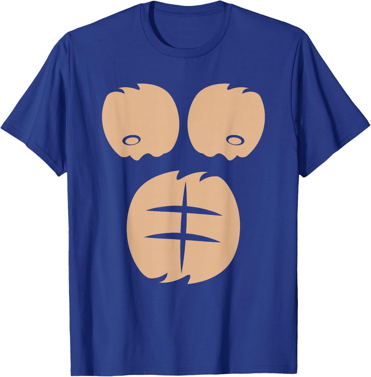 Gorilla Chest Party T-Shirt - T-Shirt | Royal