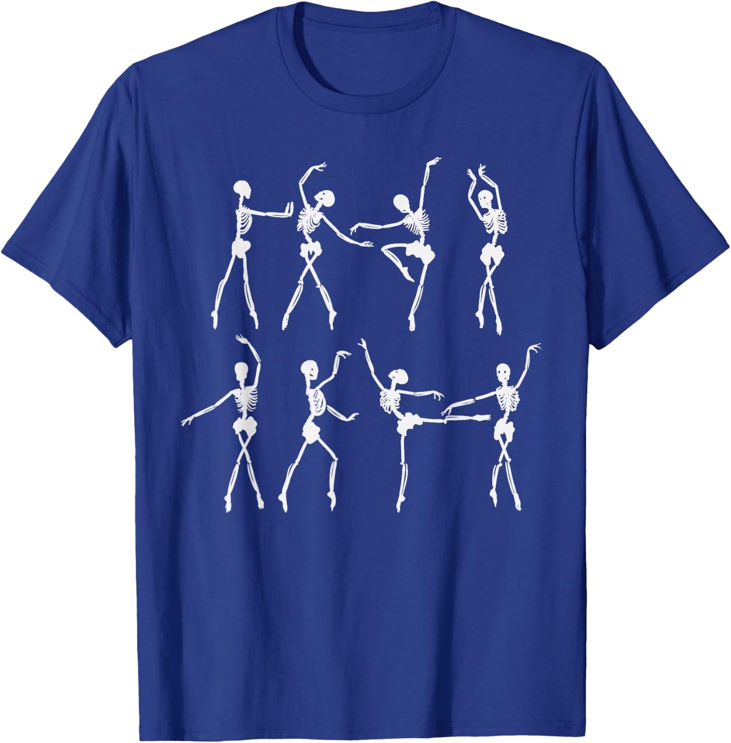 Skeleton Ballerinas Ballet Dance Cute Halloween Costume Girl T-Shirt - T-Shirt | Royal