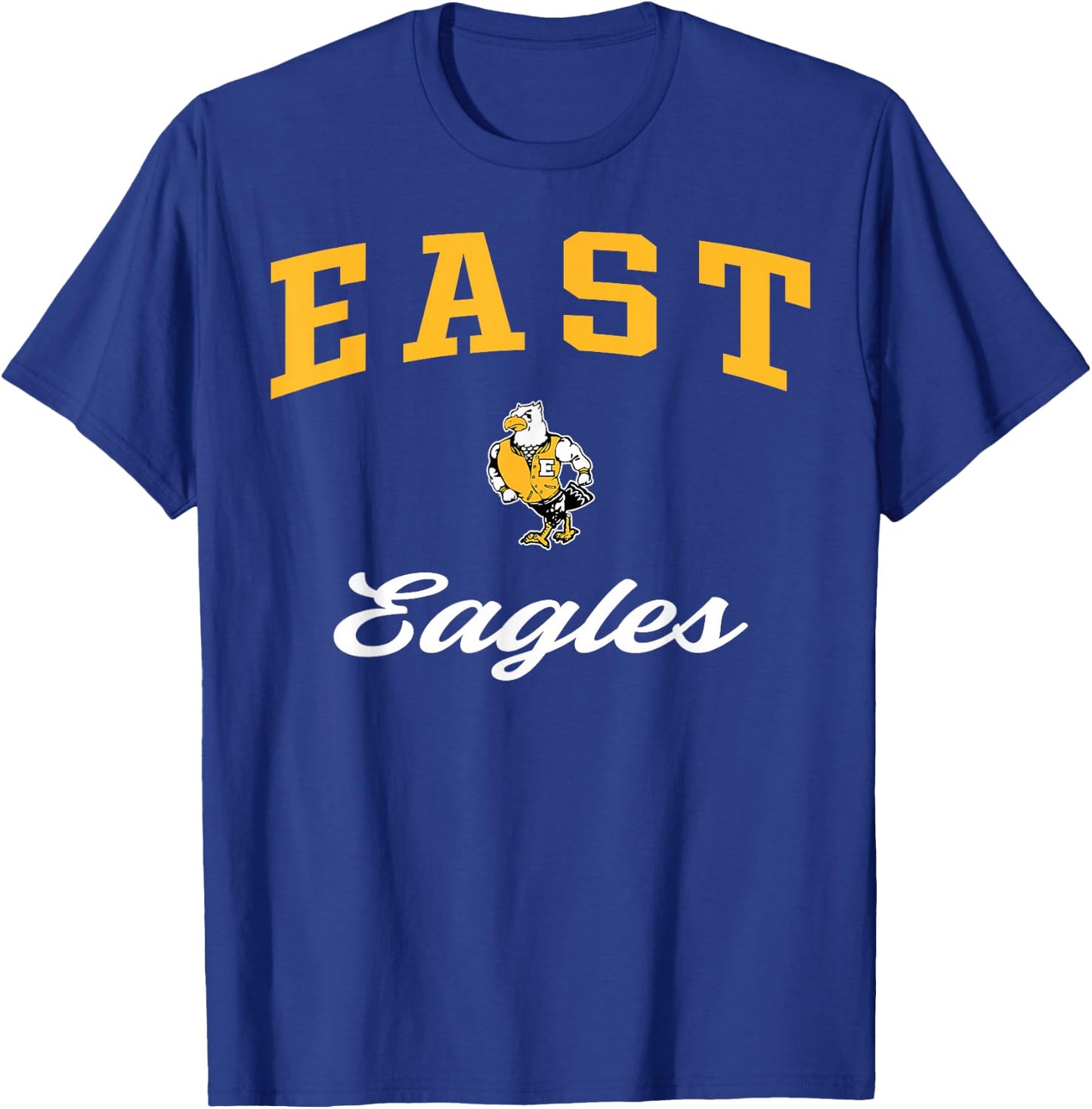East High School Eagles C3 T-Shirt - T-Shirt | Royal