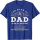 The Bank of Dad Funny Father's Day College Tuition Student T-Shirt - T-Shirt | Royal