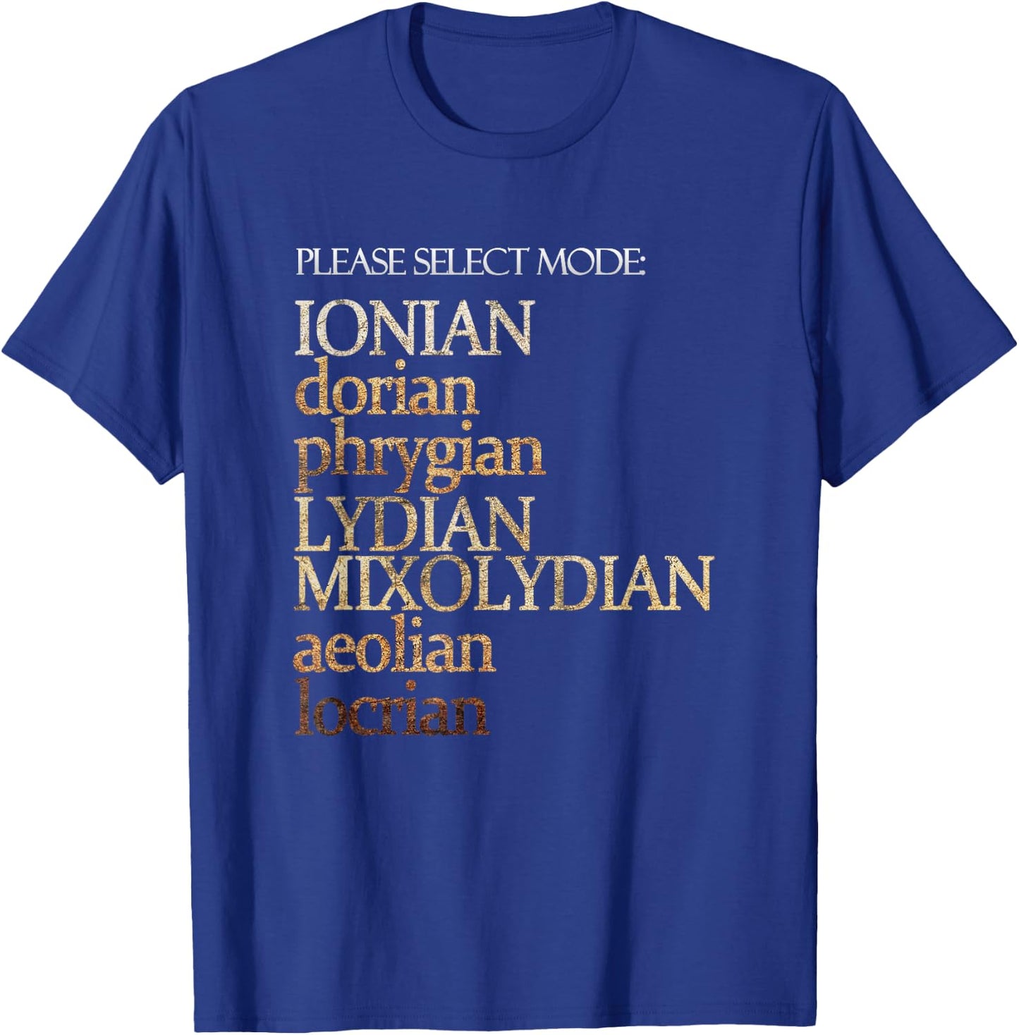 Funny Music Theory for Musicians T-Shirt - T-Shirt | Royal