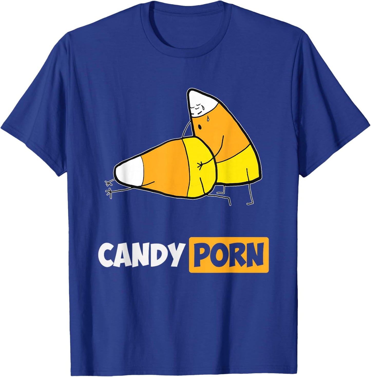 Candy Porn Funny Halloween Men Gift T-Shirt - T-Shirt | Royal