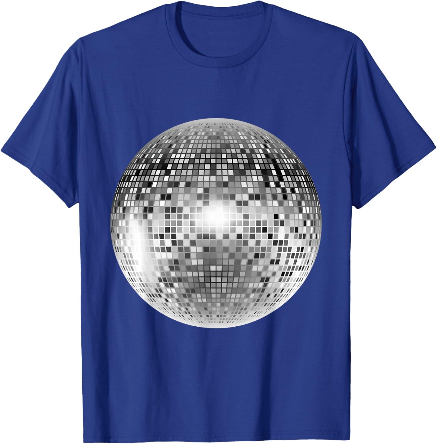Vintage Retro Disco Ball Retro 1980s DJ T-Shirt - T-Shirt | Royal