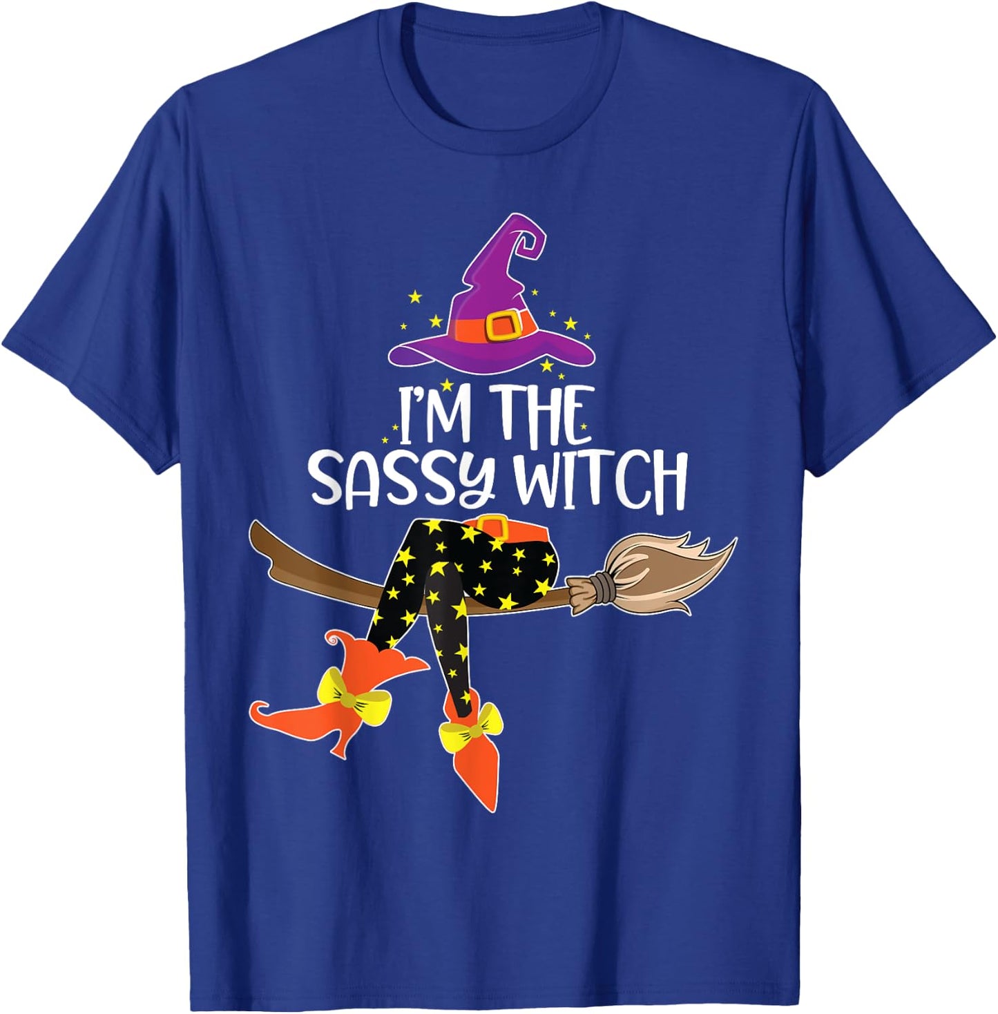 Im the Sassy Witch Halloween Matching Group Costume T-Shirt - T-Shirt | Royal