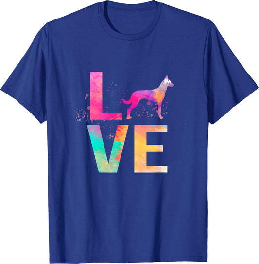 Colorful Belgian Malinois Dog Mom Gifts Belgian Malinois T-Shirt - T-Shirt | Royal