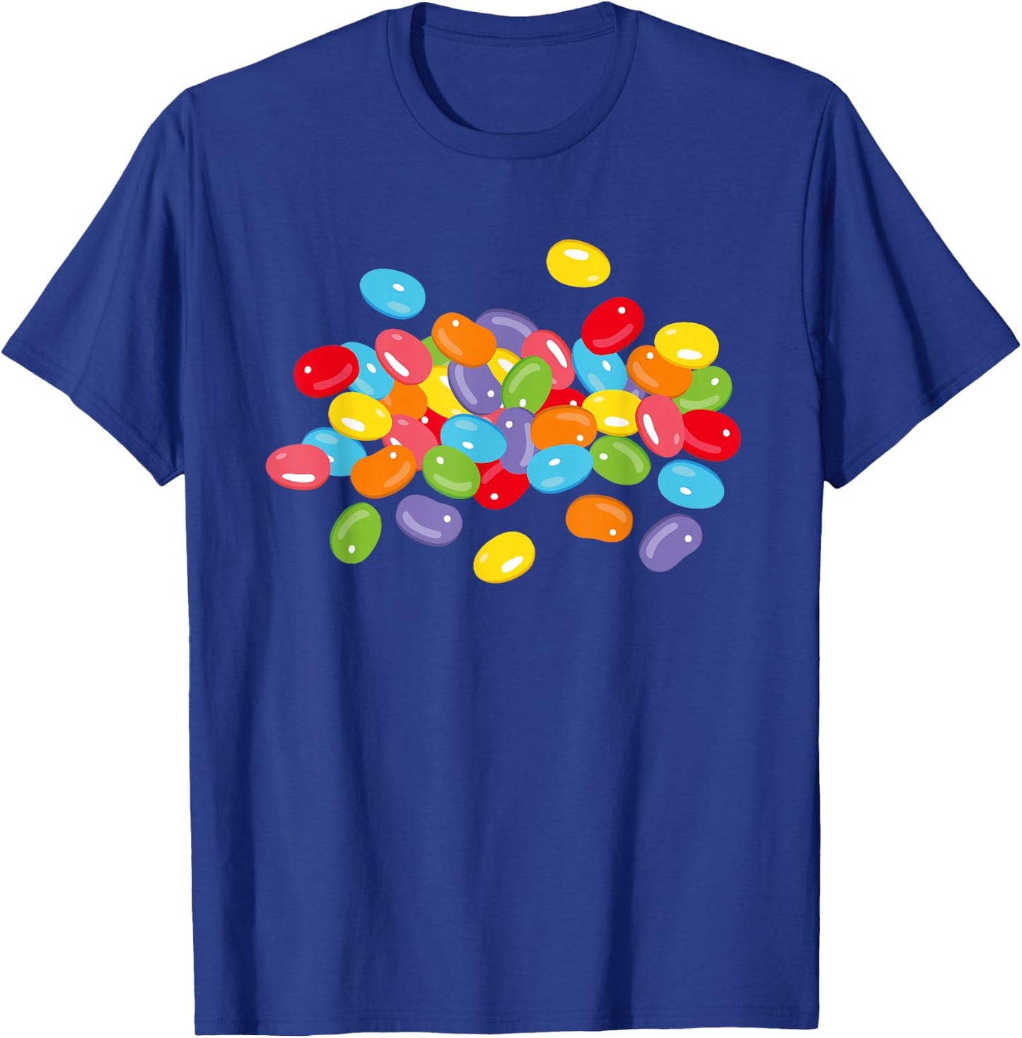 Cute Jelly Beans Candy Lover Easter Foodie Gift Shirt T-Shirt - T-Shirt | Royal