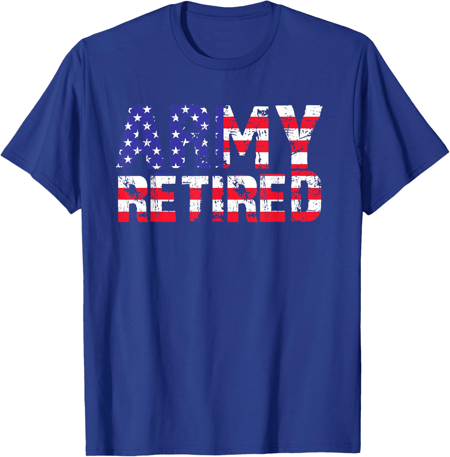 Retired Army . US ARMY Retirement Gift T-Shirt - T-Shirt | Royal