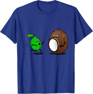Put The Lime In The Coconut Funny Running Lime Graphic T-Shirt - T-Shirt | Royal