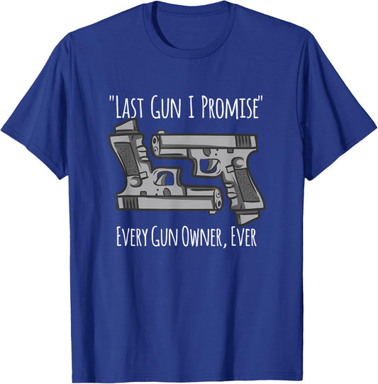 Gun Owner Gun Hobby Gun Collection Funny Gun Collector T-Shirt - T-Shirt | Royal