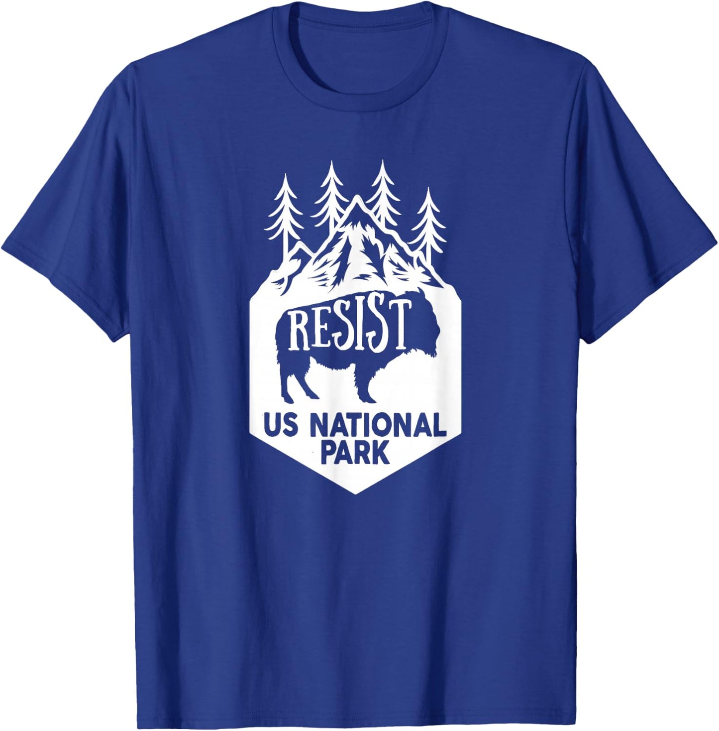 ALT US National Park Resist Service T-Shirt - T-Shirt | Royal