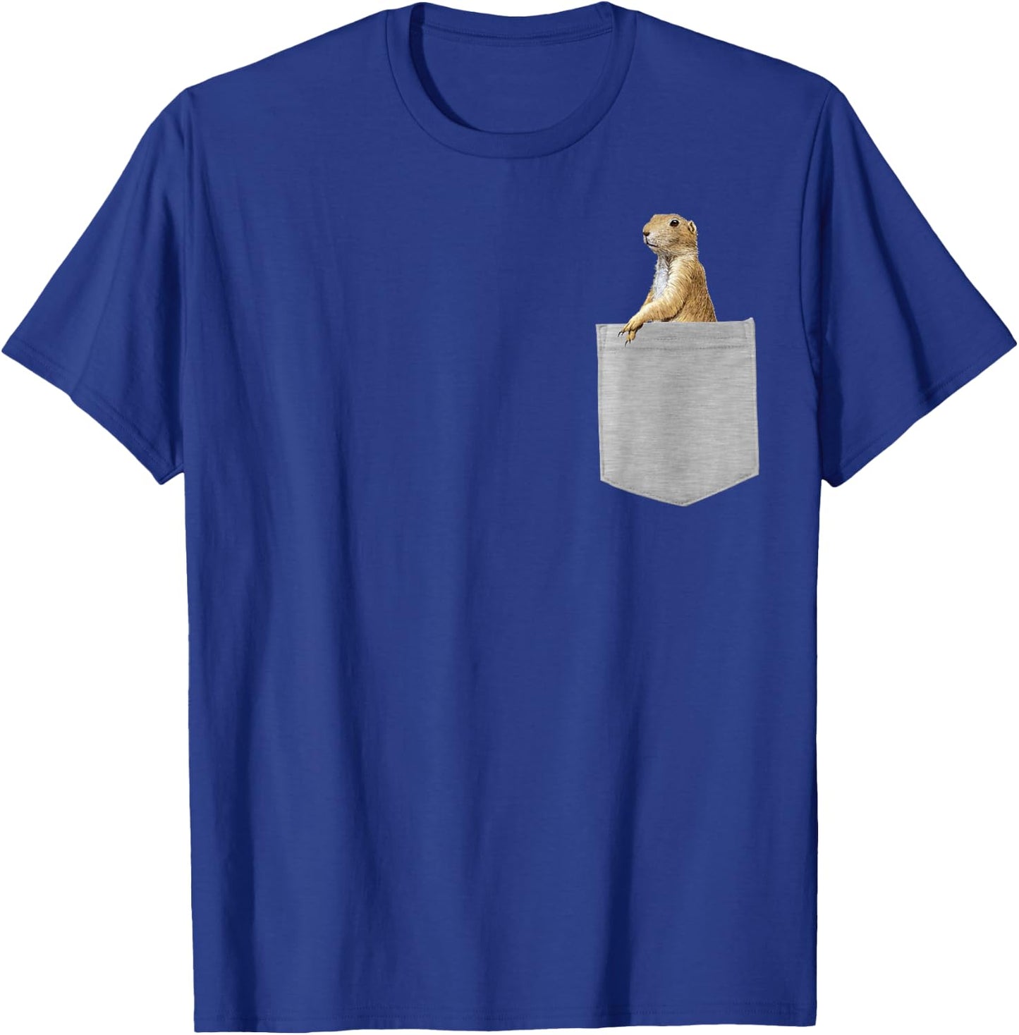 Animal in Your Pocket white Prairie Dog T-Shirt - T-Shirt | Royal