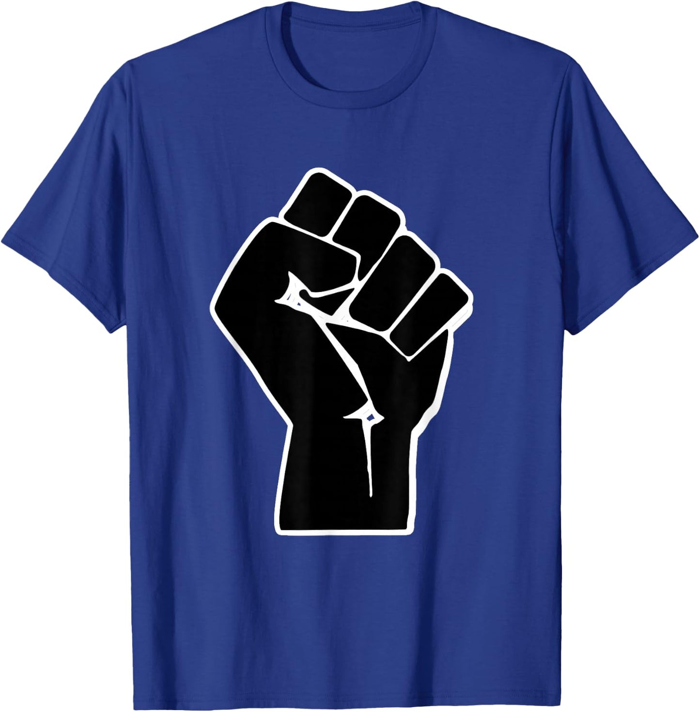 Black Power FIST - Black History Month T-Shirt - T-Shirt | Royal