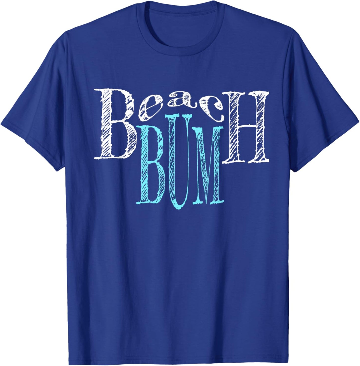 Beach Bum Accessories Items Vacation Attire Clothes Women T-Shirt - T-Shirt | Royal
