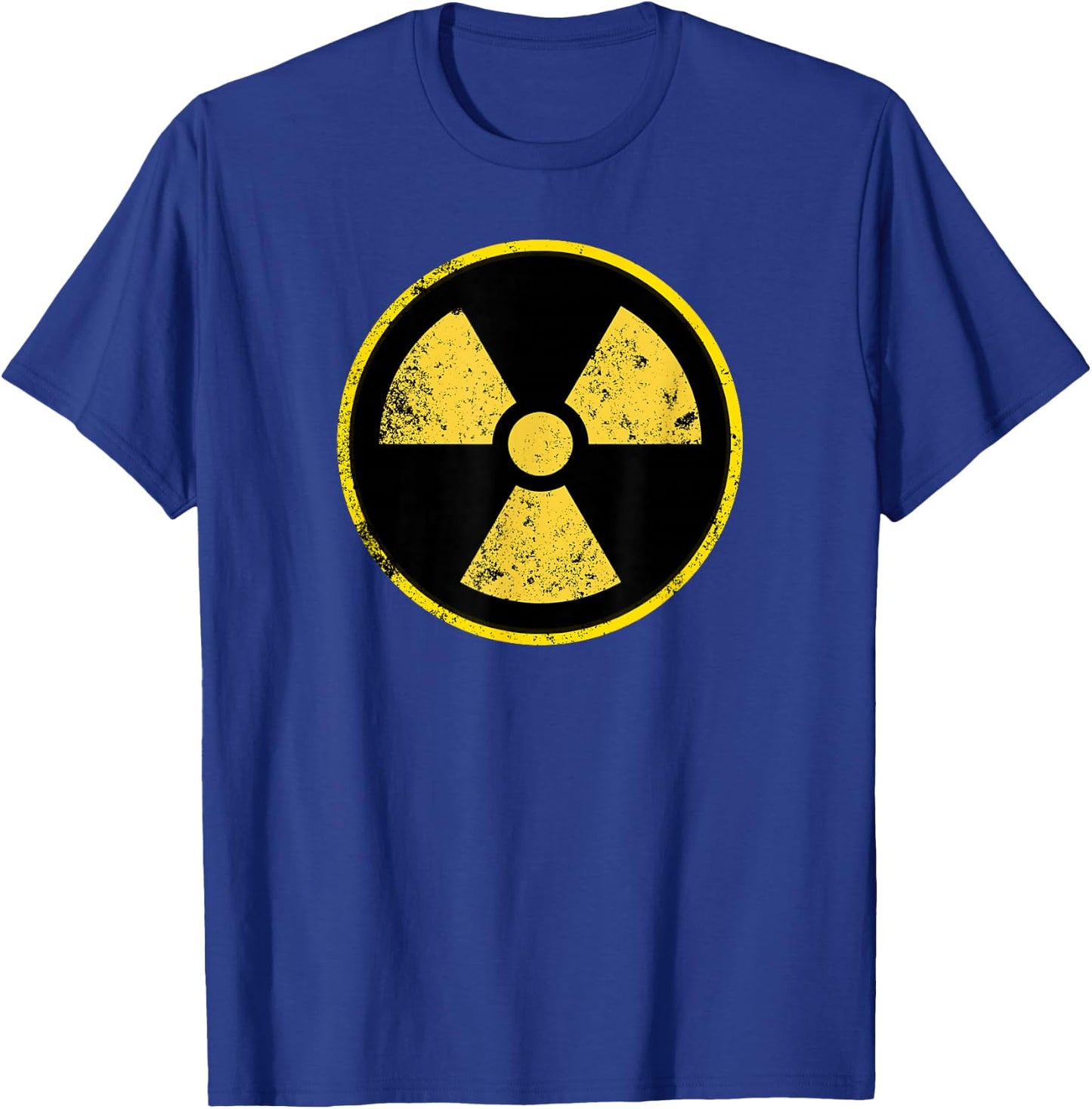 Nuke apparel Distressed T-Shirt - T-Shirt | Royal