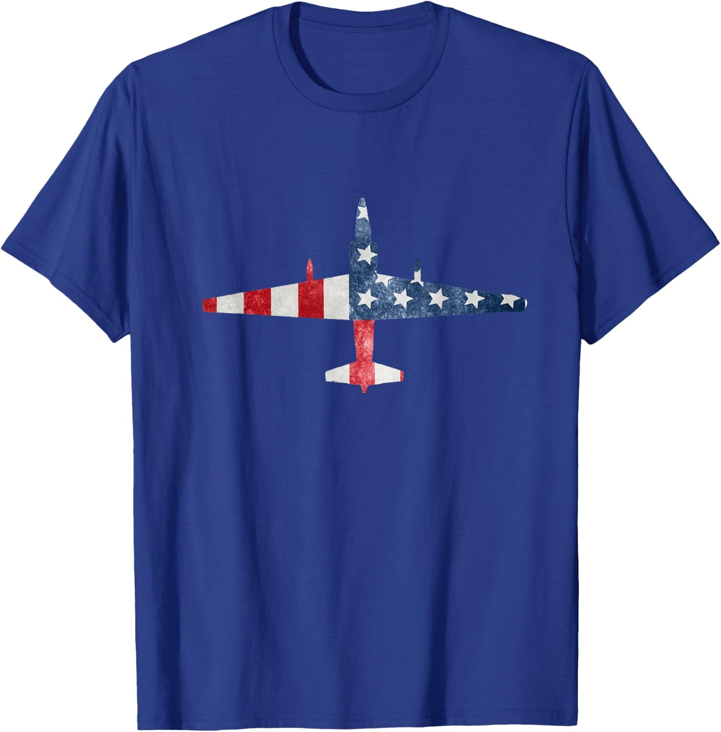 U-2 Dragon Lady Spy Plane American Flag Military T-Shirt - T-Shirt | Royal