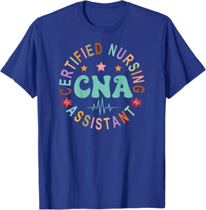 Certified Nursing Assistant Nurse Assistant CNA Back Of T-Shirt - T-Shirt | Royal