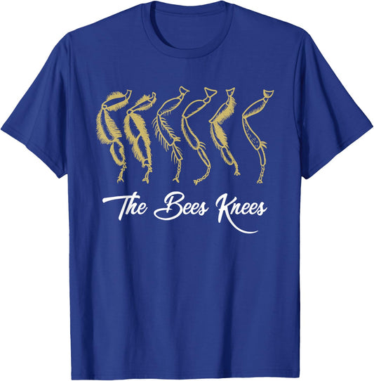 The Bee's Knees Funny 1920s Gift Apiary Apiarist Bee Keeper T-Shirt - T-Shirt | Royal
