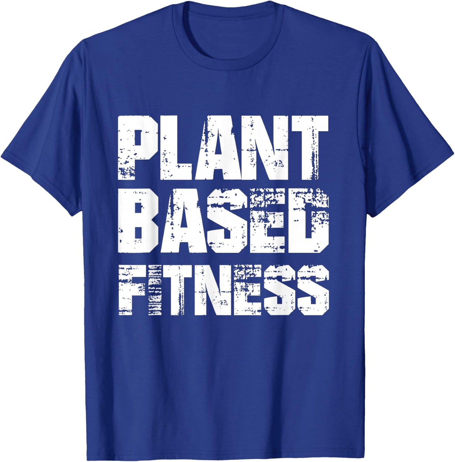 PLANTBASED FITNESS Shirt - vegan plant based T-Shirt - T-Shirt | Royal